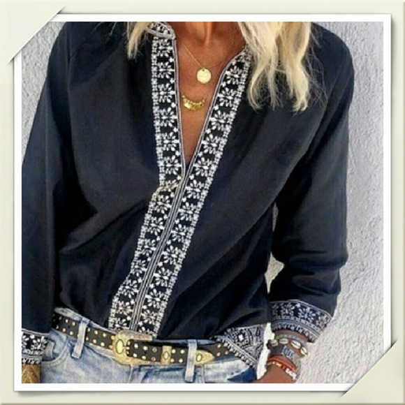 Tops - Boho Style Tunic